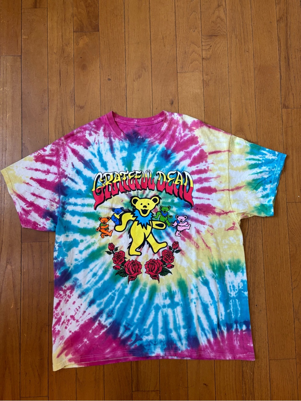 Grateful Dead Tie-Dye Graphic Tee - Multicolor